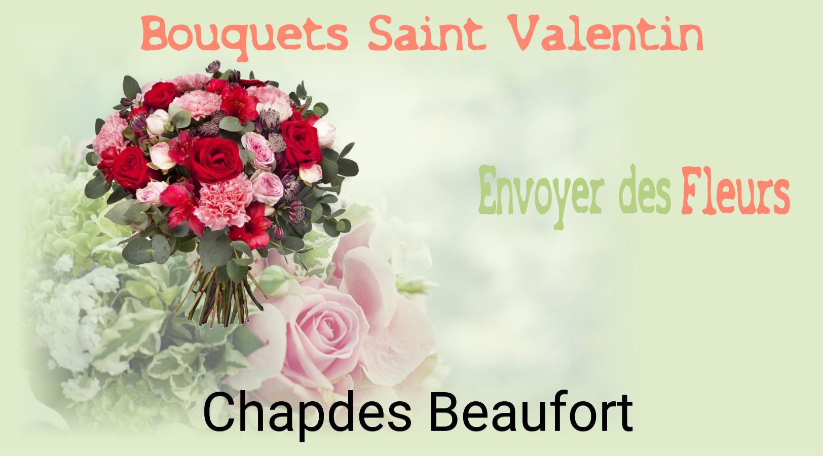 Roses de Saint-Valentin livrées à Chapdes-Beaufort